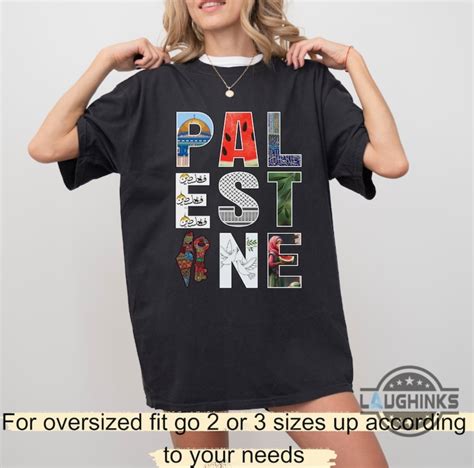 Adult Free Palestine T Shirt Mens Womens Palestine Arabic Tshirt