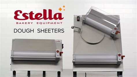 Estella EDS18D 18 Countertop Two Stage Dough Sheeter 120V 1 2 HP