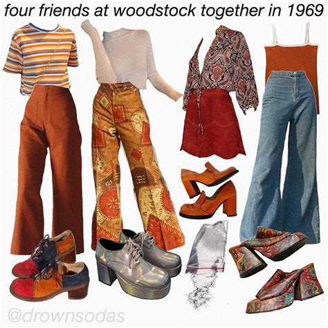 Pin By Olivia V On Fashion 70s Inspired Outfits Hippie Outfits 70s