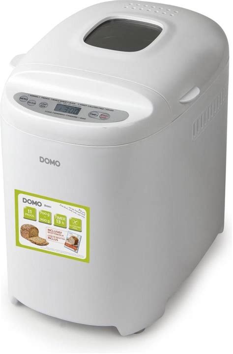 Domo B3951 machine à pain 550 W Blanc bol