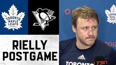 Morgan Rielly | Post Game | Toronto Maple Leafs