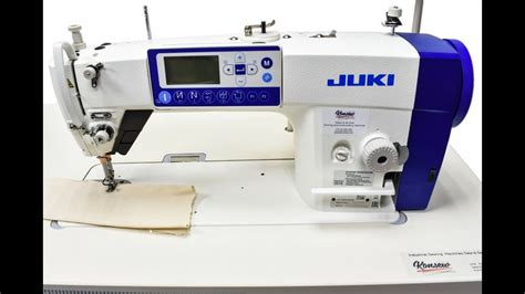 Juki DDL 8000A Sewing Machine Demonstration YouTube