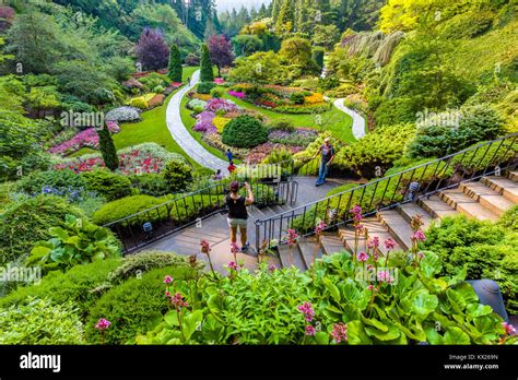 Butchart Gardens Victoria British Columbia Canada