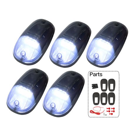 For Dodge Ram Rooftop Cab Running Light Led Smoked Lens