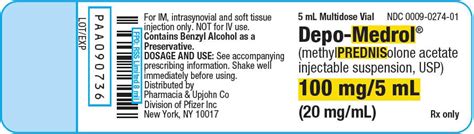 Depo-Medrol: Package Insert - Drugs.com