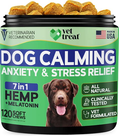 Hemp Calming Chews For Dogs Dog Anxiety Relief Made In