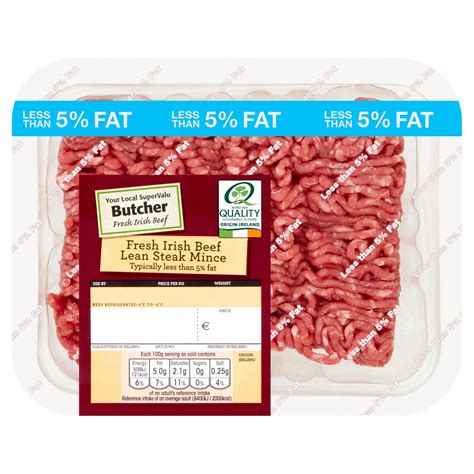 Supervalu Fresh Irish Extra Lean Round Steak Mince 400 G Storefront En