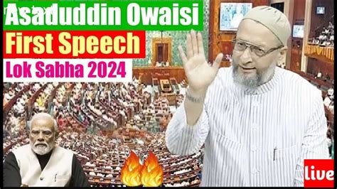 Asaduddin Owaisi Parliament Speech Youtube