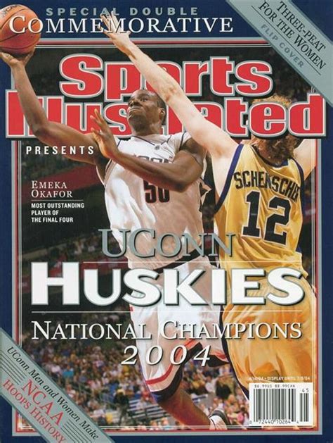 Sports Illustrated Commemorative 2004 Uconn Huskies Sports