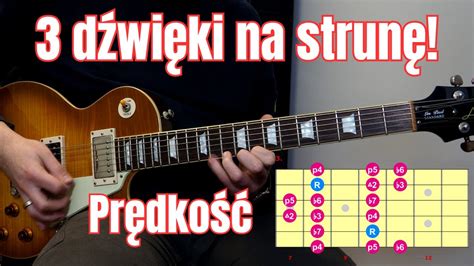 Skale w ułożeniu 3 dźwięki na strunę 3 NPS YouTube