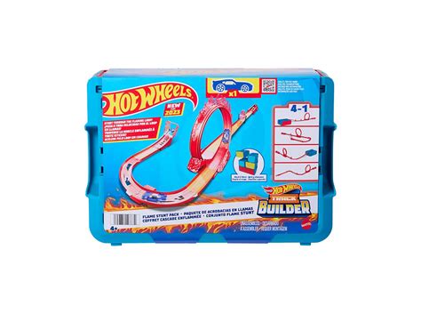 Track Builder Hot Wheels Pack Acrobacias De Fogo Auchan