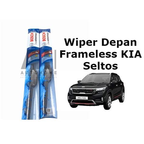 Jual Wiper Depan Frameless KIA Seltos Bosch Clear Advantage 24 18