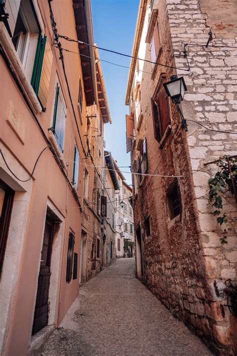 Historic Streets Of Rovinj Croatia Free Stock Photo Picjumbo