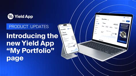 Introducing The New My Portfolio Page On Yield App Yield App