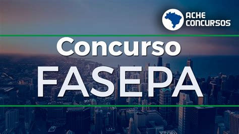 Concurso Fasepa Gabarito E Resultado