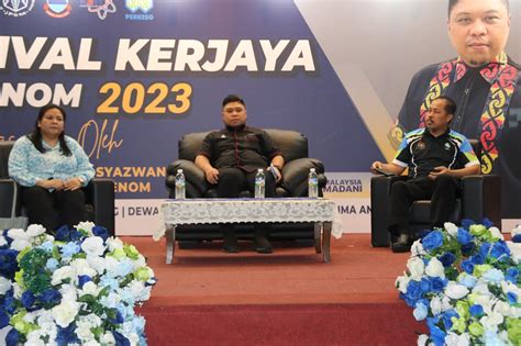 Karnival Kerjaya Tenom 2023 Anjuran Bersama JPSM Dengan PERKESO Sabah