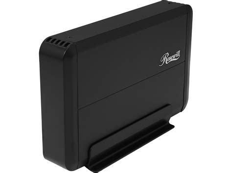 Rosewill USB 3.0 Black Aluminum External Enclosure for SATA III 3.5 ...