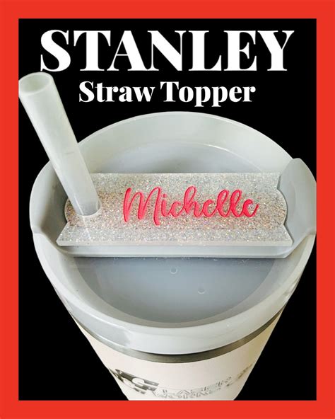 Stanley H O Model Tumbler Oz Straw Toppers Make Your Own Two