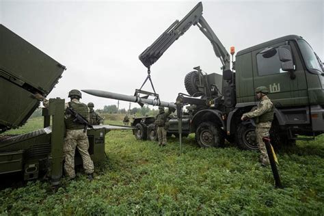 In Lithuania The Nasams Air Defense System Was Used During Military