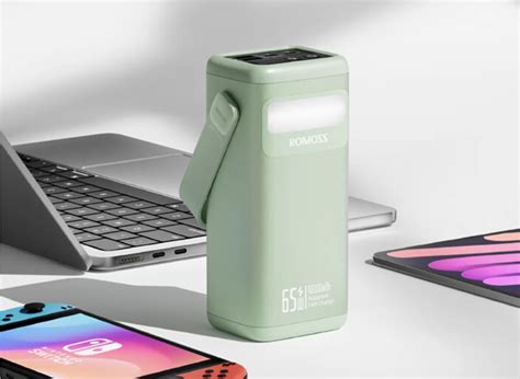 Romoss Unveils Mah Power Bank With W Dual Fast Charging For