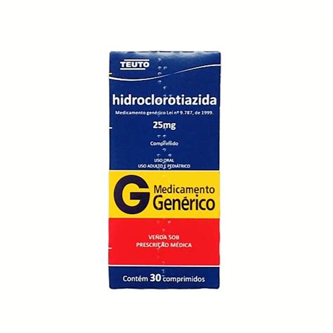 Hidroclorotiazida 25Mg X 30 Comprimidos Teuto Farmadon La Farmacia