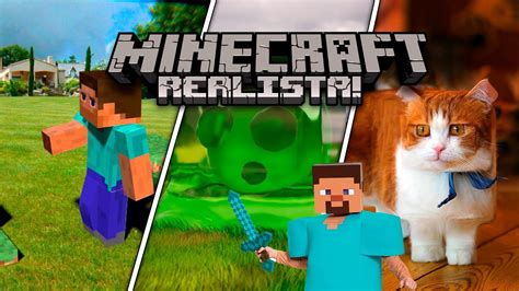 Minecraft Ultra Realista Como Deixar O Minecraft Realista Tutorial