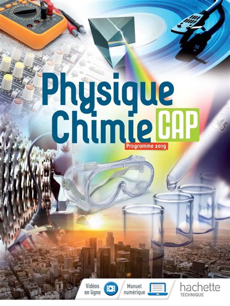 Physique Chimie Cap Livre L Ve D Grand Format