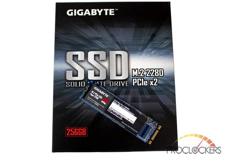 GIGABYTE M 2 2280 PCIe SSD 256GB Review Page 5 Of 5 PROCLOCKERS