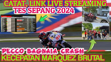 Hebohsedang Berlangsung Link Live Streaming Tes Perdana Motogp Sepang