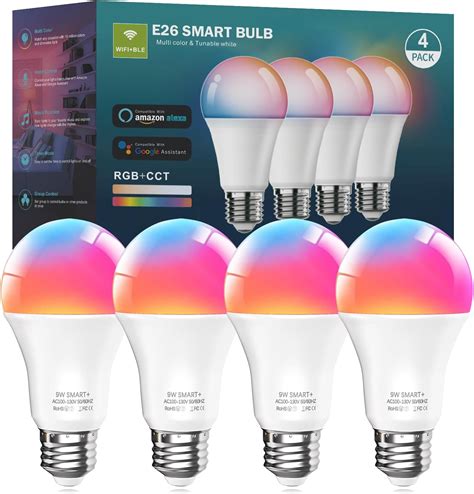 Globe Electric Ampoule Led A Rgb Smart Wi Fi Amazon Ca Outils Et