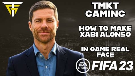 Fifa How To Make Xabi Alonso In Game Real Face Youtube