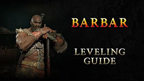 Diablo Barbar Level Guide F R Season