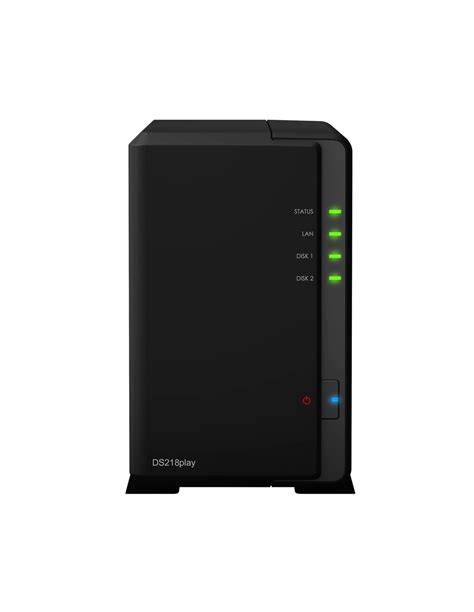 Synology Diskstation Ds218play Nas Compacto Ethernet Negro Rtd1296