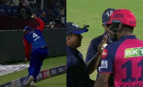 Ipl 2024 Dc Vs Rr Why Sanju Samson Was Given Out By Third Umpire After Shai Hope’s