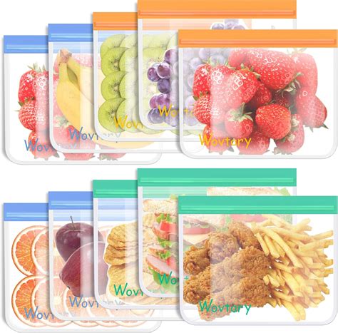 The Best Snack Size Reusable Silicone Food Storage Bag Simple Home