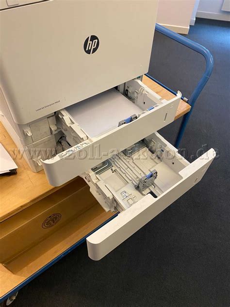 Zoll Auktion Drucker Hp Laser Jet Enterprise M Id