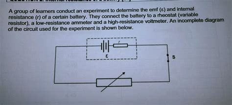 Rheostat Circuit Diagram