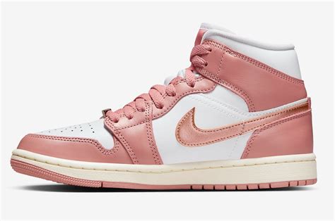 Air Jordan 1 Mid Se Red Stardust Kaufen Fb9892 670 Heat Mvmnt