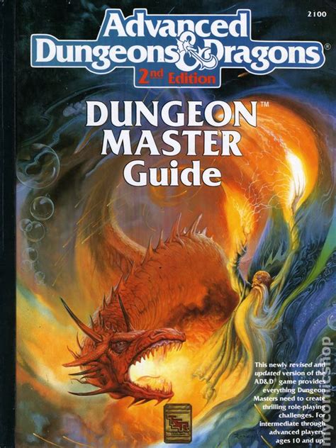 Advanced Dungeons And Dragons Dungeon Master Guide HC 1989 TSR Wizards