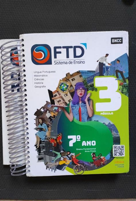 Livro Ano Ftd Sistema De Ensino M Dulo Livro Ftd Usado