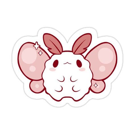 Gumi Moth Sticker For Sale By Gumimoth Cute Moth Sticker Art Cute