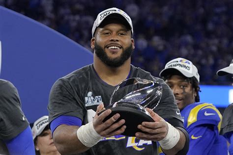 Rams Determined To Turn Aaron Donald Into A Super Bowl Champ Ap News