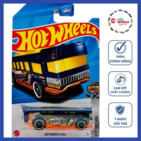 Xe mô hình Hot Wheels basic Bus High HKJ Shopee Việt Nam