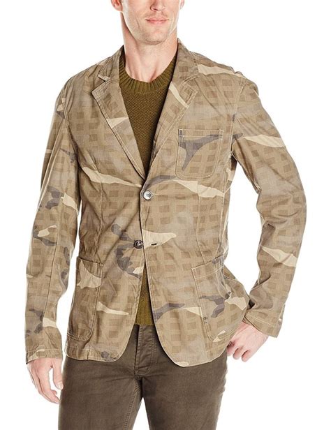 Men S Camo Deconstructed Blazer Camouflage C212n1ygu2u