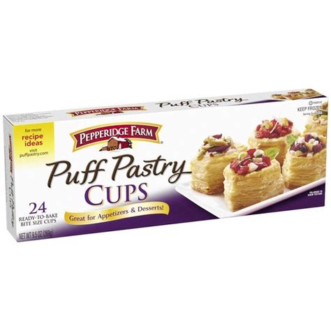 Pepperidge Farm® Puff Pastry Frozen Cups Pastry Dough (9.5 oz) - Instacart