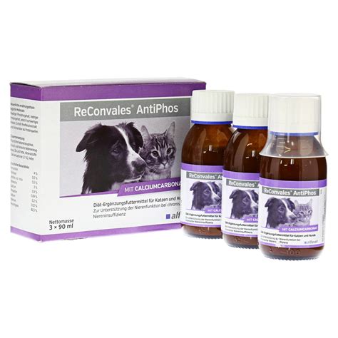 RECONVALES AntiPhos flüssig f Hunde Katzen 3x90 Milliliter medpex