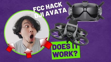 Test Ce Vs Fcc Hack Dji Avata Goggles V Youtube