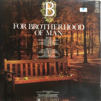 Brotherhood Of Man - B For Brotherhood - Vinyl Pussycat Records