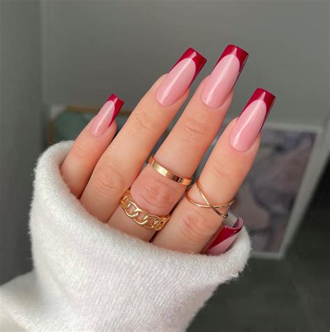 45 Cute Burgundy Nail Ideas To Get A Next Level Manicure Hairstyle