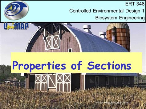 Properties Of Sections ERT 348 Controlled Environmental Design 1